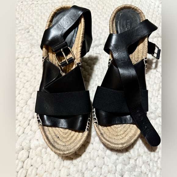 Balenciaga Leather Espadrilles - 40 - Picture 3 of 8